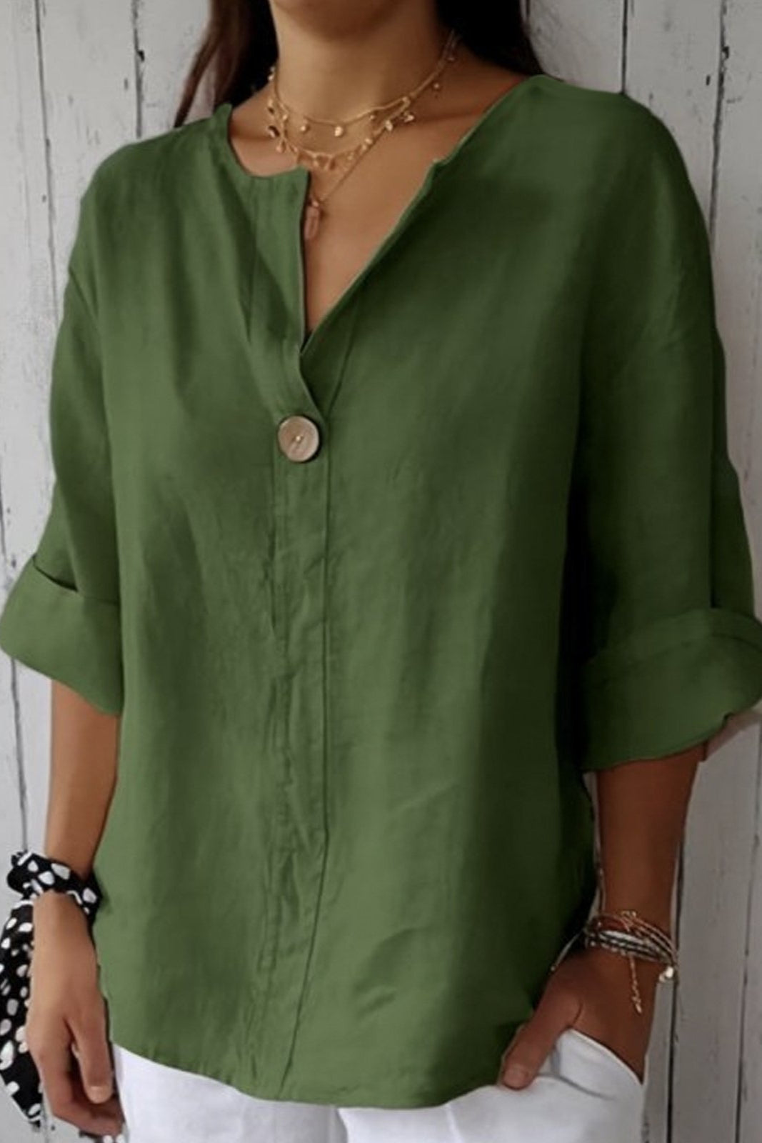 Zamma | Top de Lino Relaxed