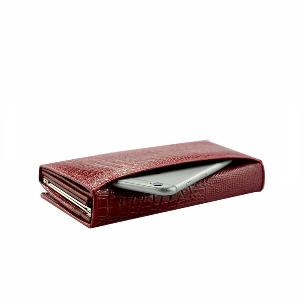 Madison™ Estilo | Elegante Cartera RFID con Relieve