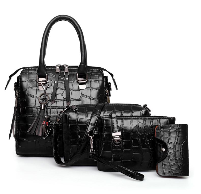 Olivia™ Eleganza Clásica | Set de Bolsos Modernos en 4 Piezas