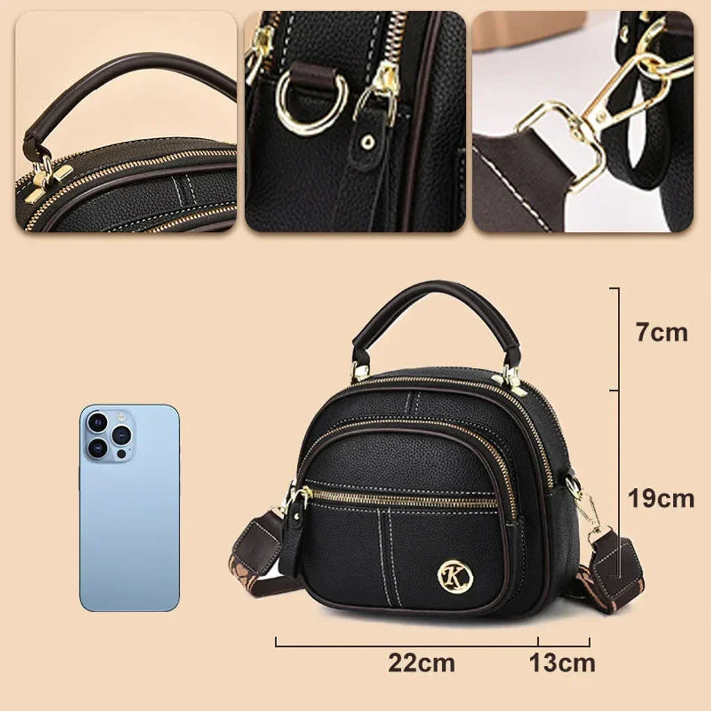 Layla™ Sofisticación Atemporal | Bolsa Elegante con Bandolera