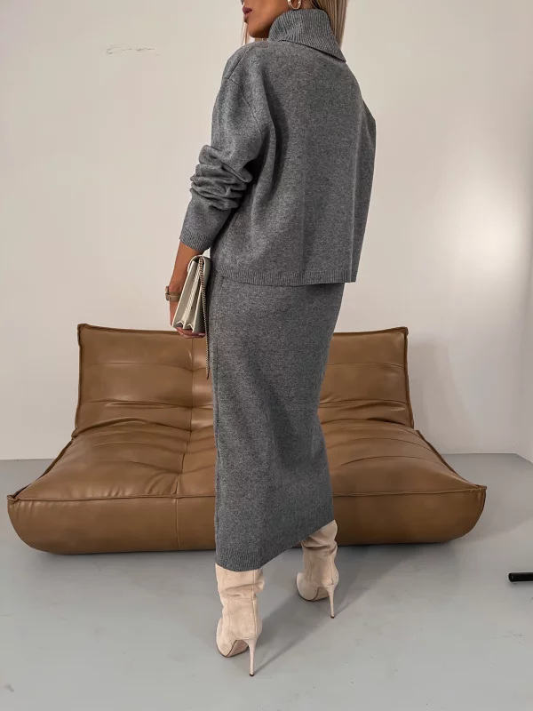 Nicole - Conjunto de punto de otoño para mujeres
