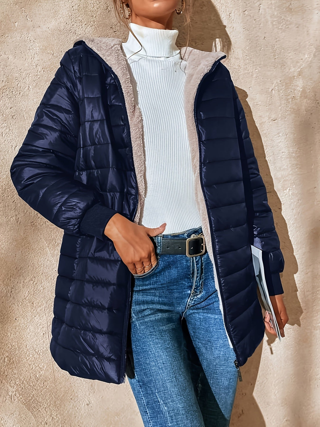 Alyssa™ - Chaqueta Térmica Larga Casual y Confortable