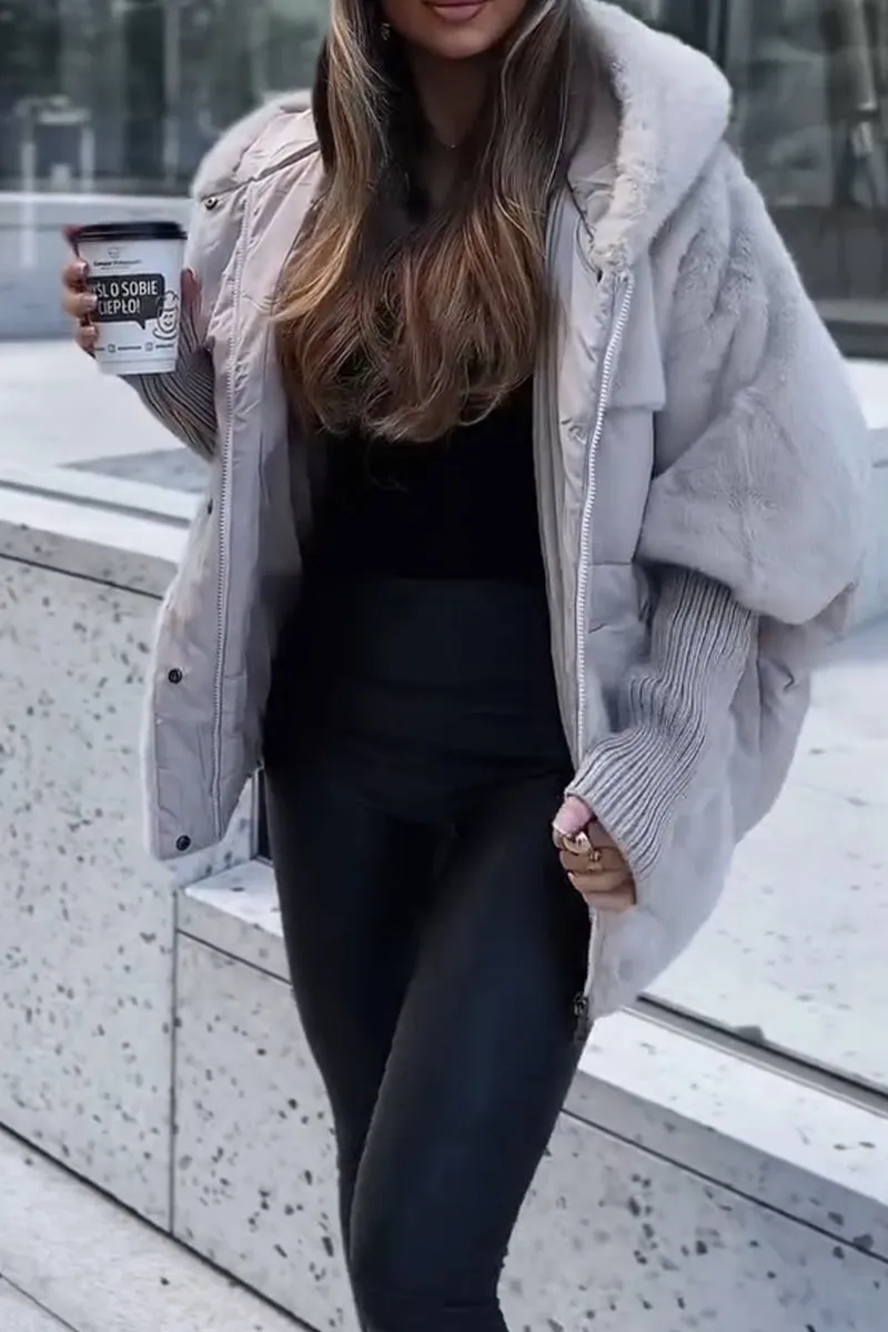 Riley™ - Chaqueta Bomber Moderna y Lujosa con Capucha