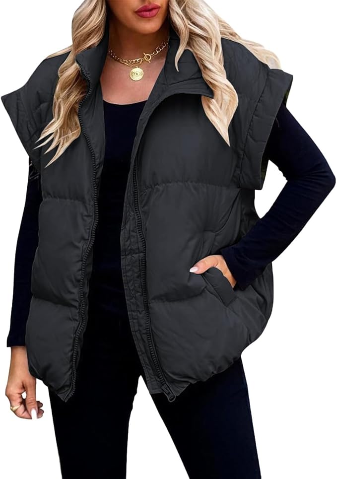 Charlotte™ - Chaqueta Puffer Cálida y Suave de Manga Corta