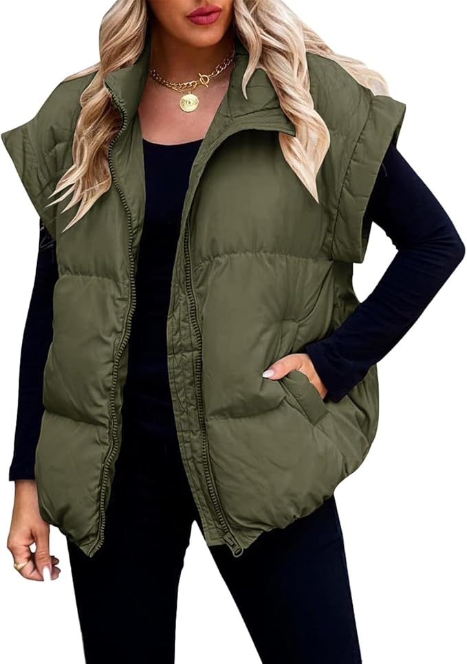 Charlotte™ - Chaqueta Puffer Cálida y Suave de Manga Corta