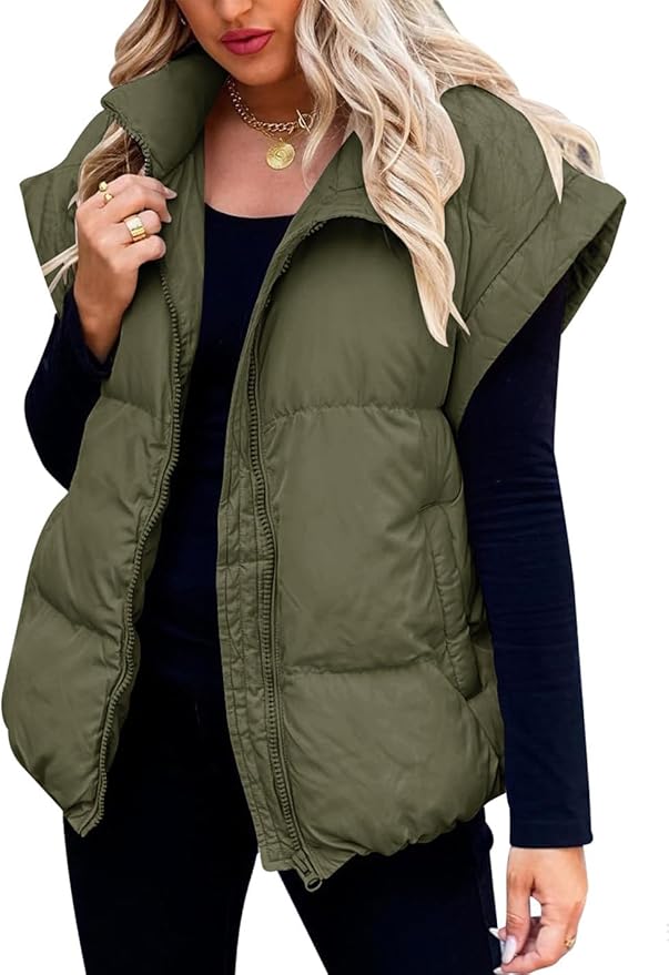 Charlotte™ - Chaqueta Puffer Cálida y Suave de Manga Corta