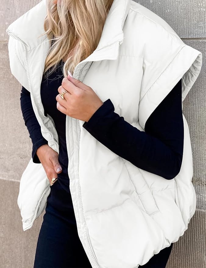 Charlotte™ - Chaqueta Puffer Cálida y Suave de Manga Corta