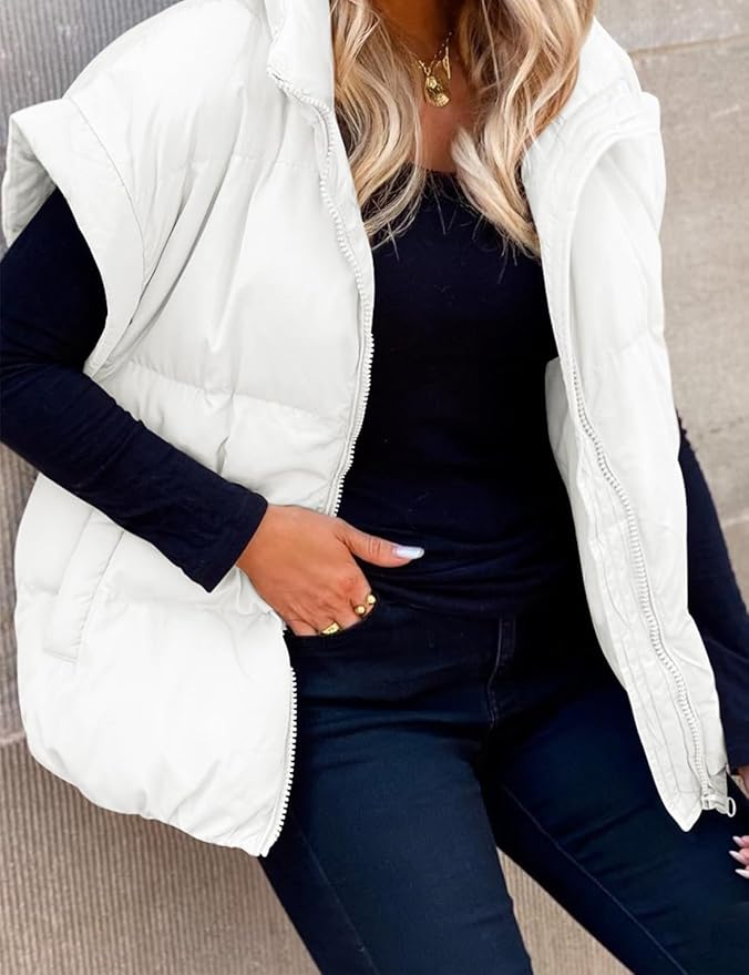 Charlotte™ - Chaqueta Puffer Cálida y Suave de Manga Corta