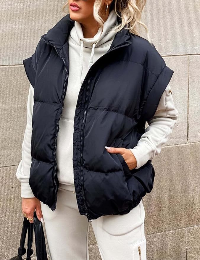 Charlotte™ - Chaqueta Puffer Cálida y Suave de Manga Corta