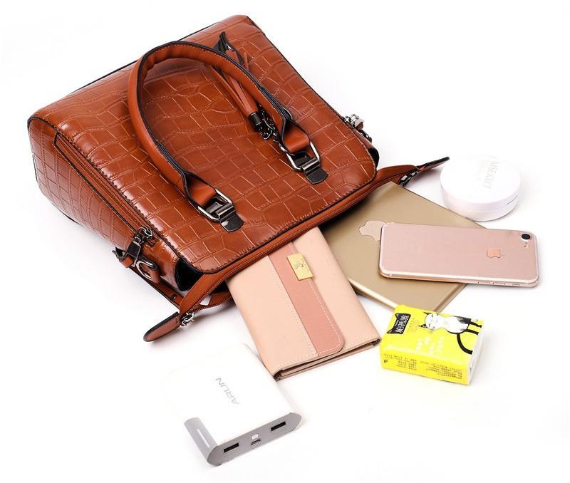 Olivia™ Eleganza Clásica | Set de Bolsos Modernos en 4 Piezas