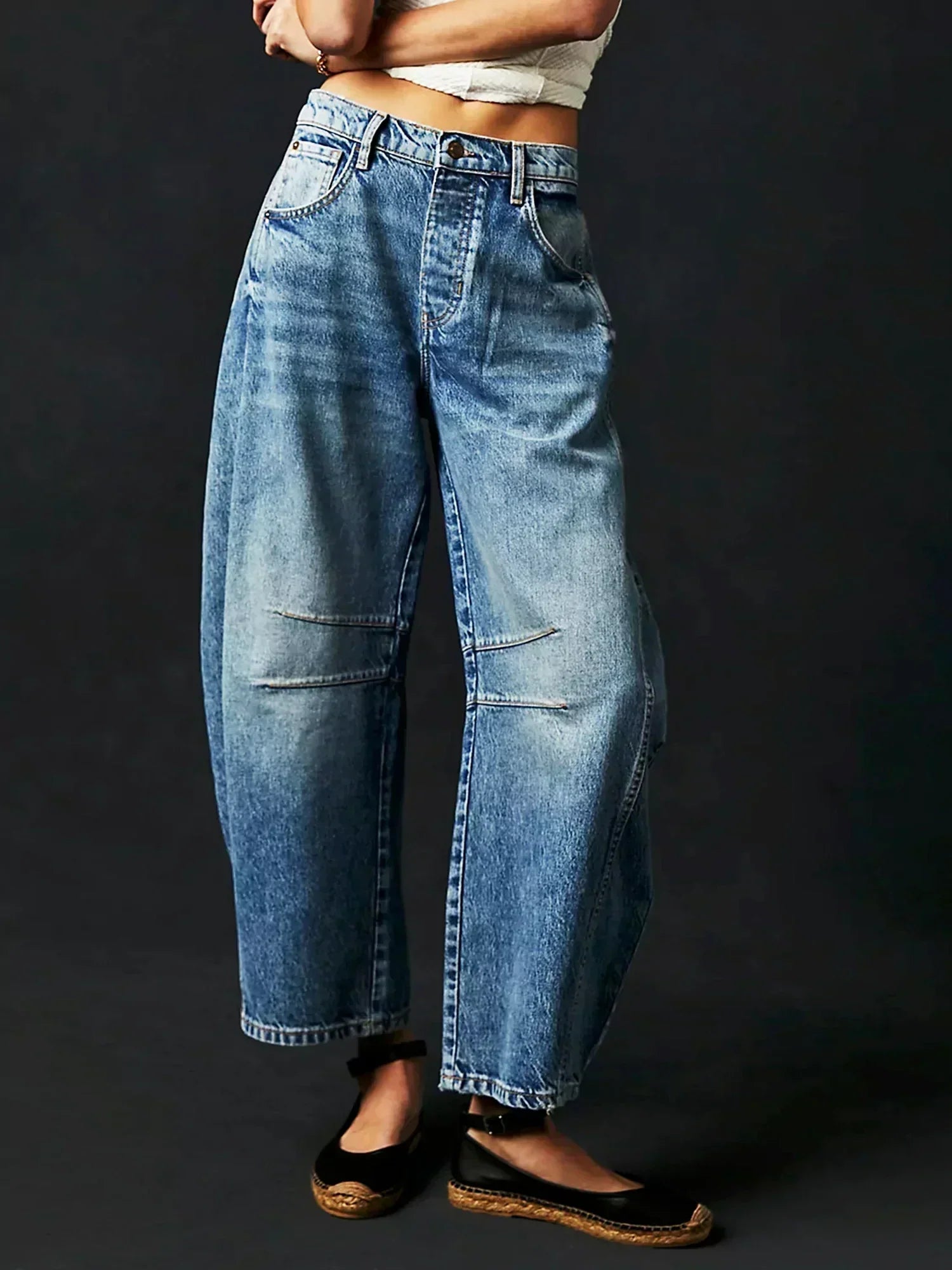 Dani | Jeans Chic de Pierna Ancha