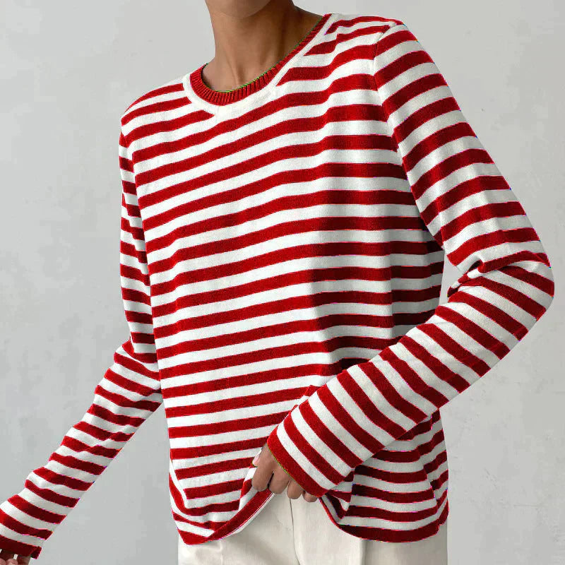 Grace™ - Camisa Rayada Elegante
