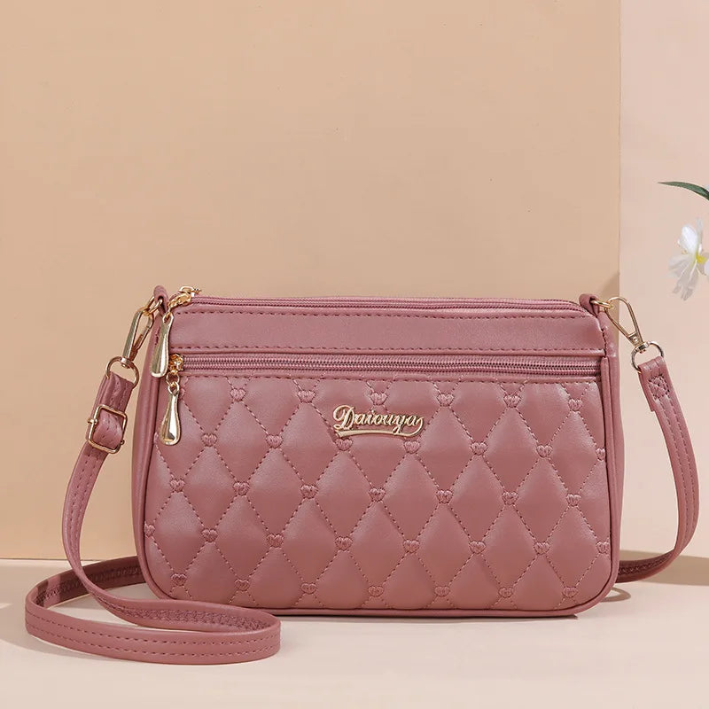Lily™ - Bolsa Messenger Bordada