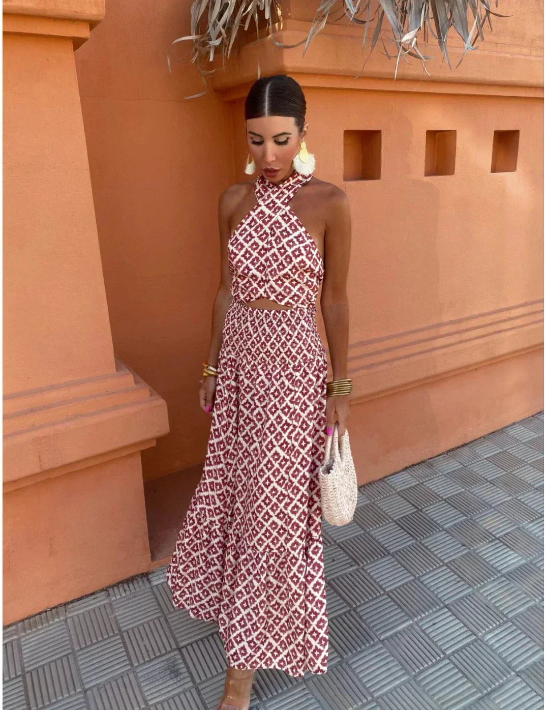 Mickay™ | Vestido Midi Chic para Mujeres con Diseño sin Mangas