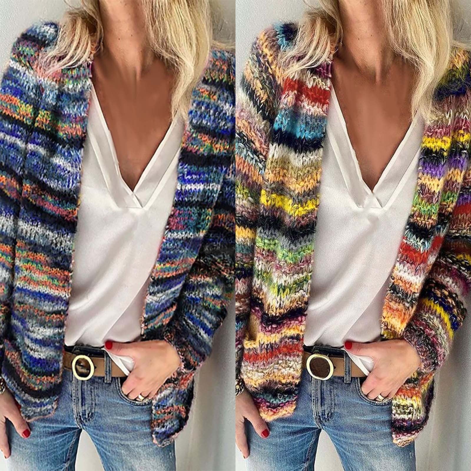 Layla™ - Cárdigan Súper Suave, Multicolor