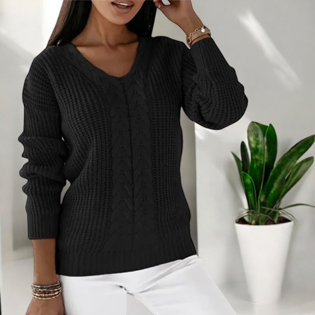 Mia™ - Suéter Elegante de Punto