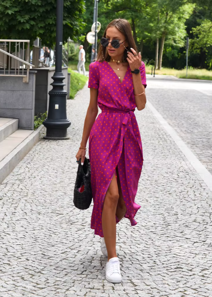 Elianne™ | Vestido de Verano Fluido