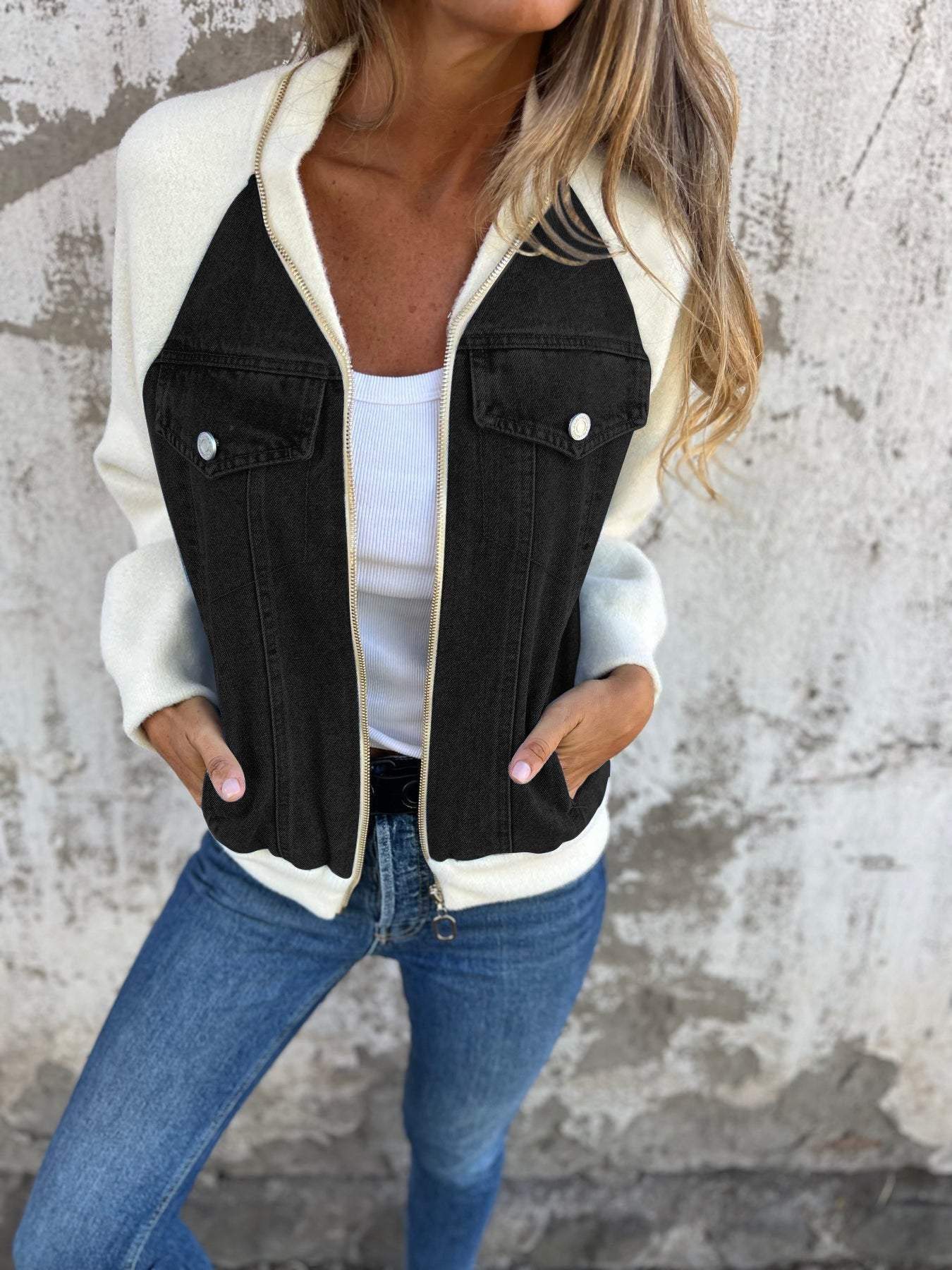 Zoe™ - Chaqueta de Jeans Elegante