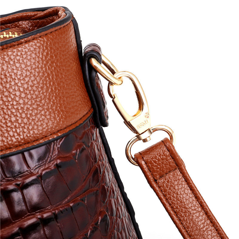 Ella™ Classic Croc | Bolsa Vintage Versátil