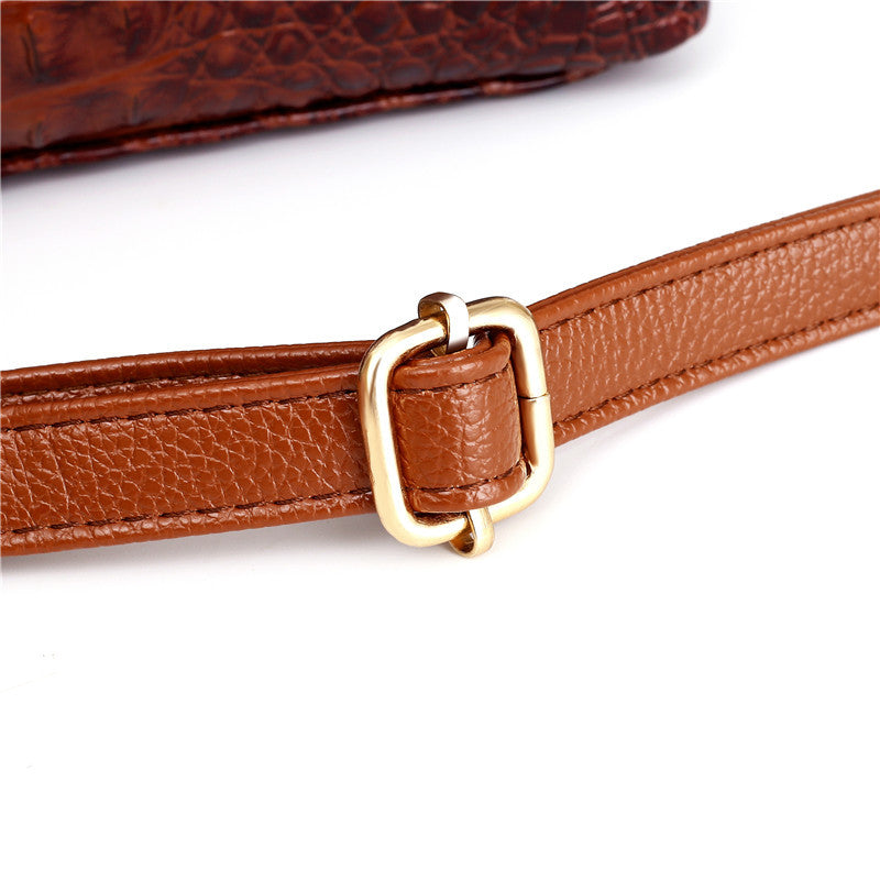 Ella™ Classic Croc | Bolsa Vintage Versátil