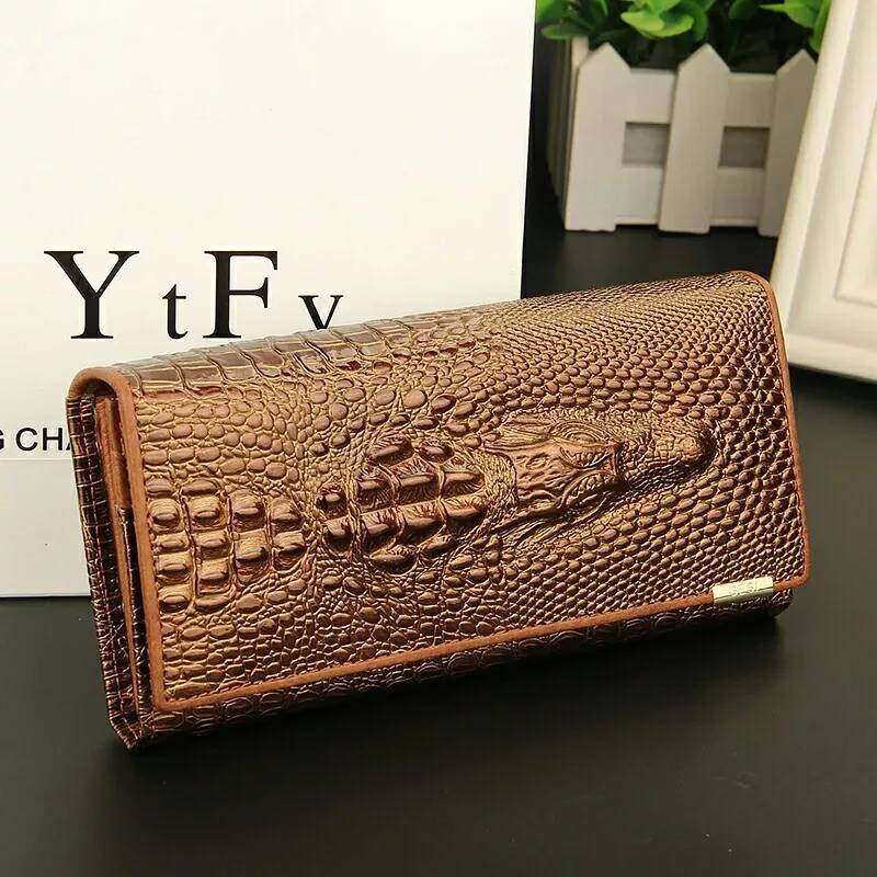 Madison™ Estilo | Elegante Cartera RFID con Relieve