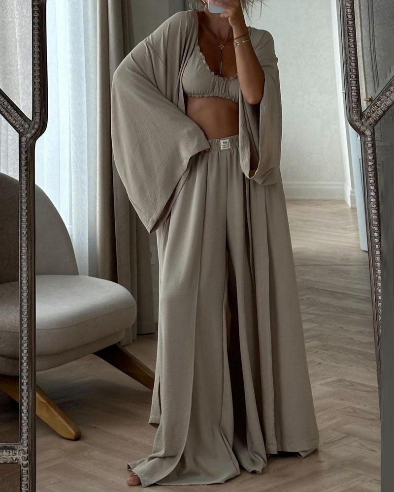 Iana | Cardigan Chic Casual 2 Piezas