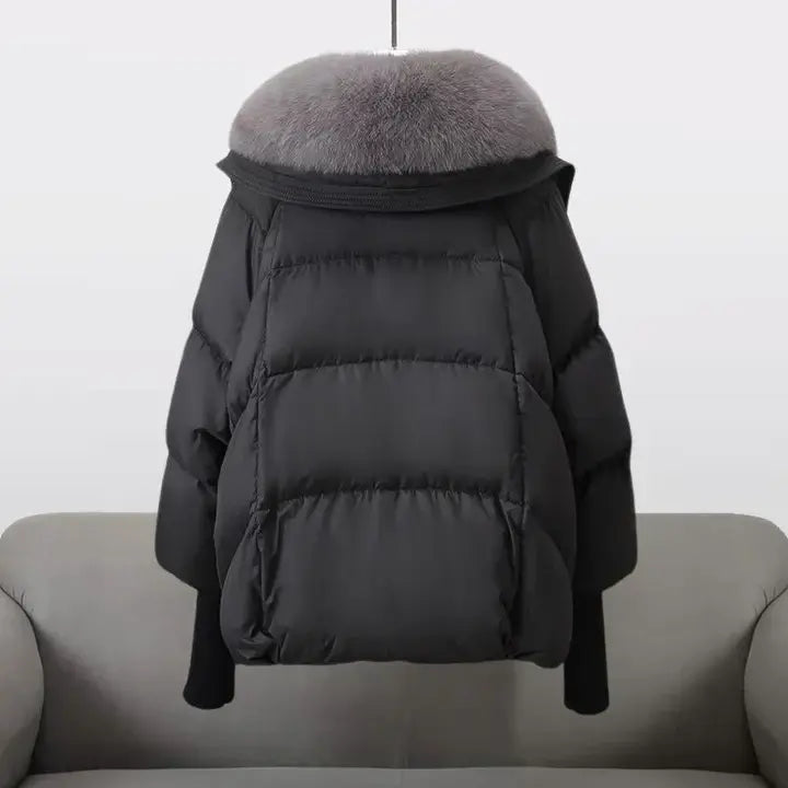 Lina™ - Abrigo de Invierno con Cuello de Piel Lujoso