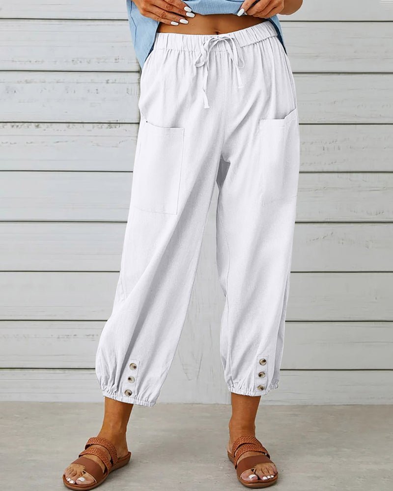 Neve | Pantalones Chic de Cintura Alta