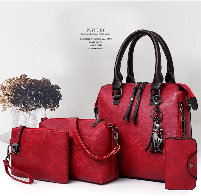 Avery™ - Juego de Bolsos de Lujo con Flecos