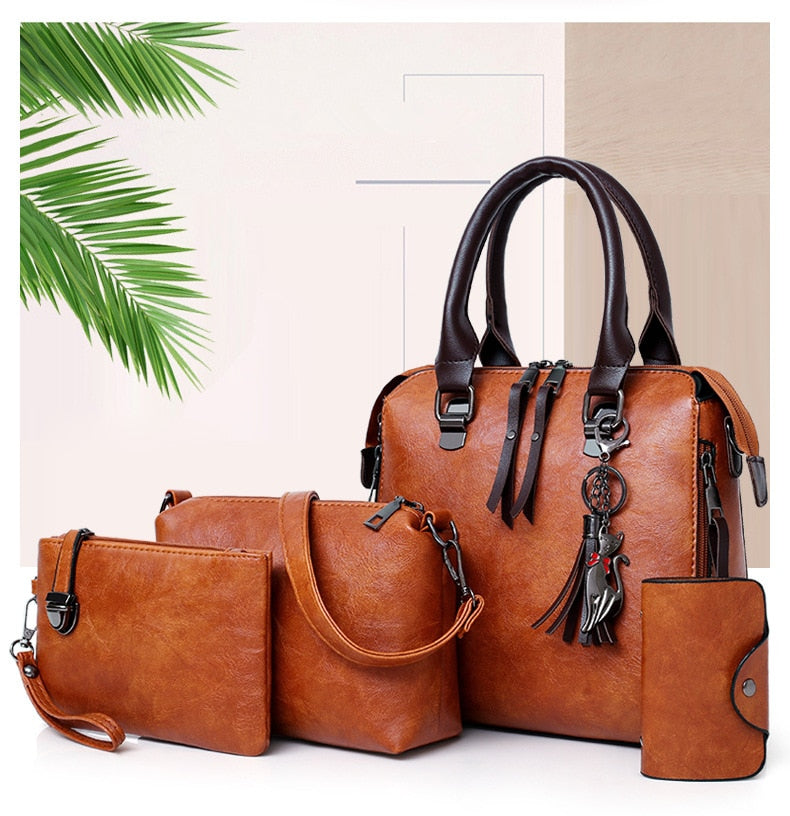 Avery™ - Juego de Bolsos de Lujo con Flecos