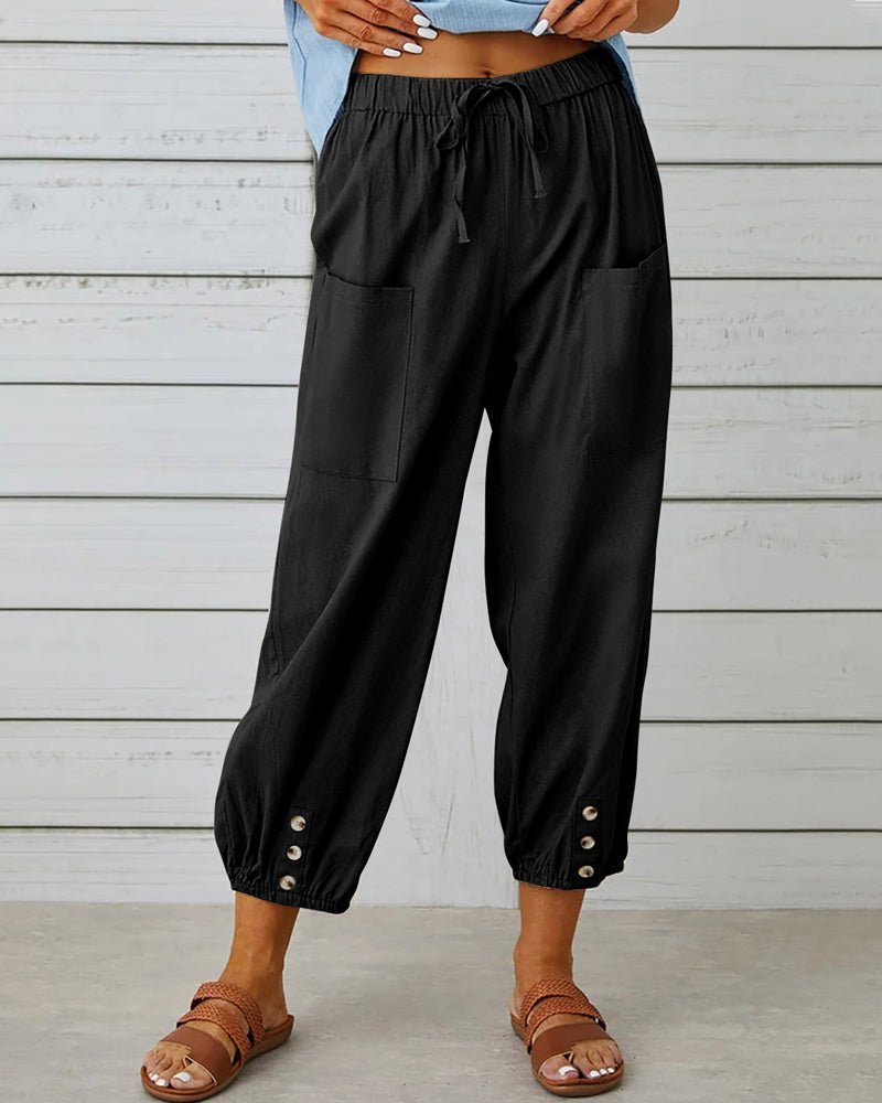 Neve | Pantalones Chic de Cintura Alta
