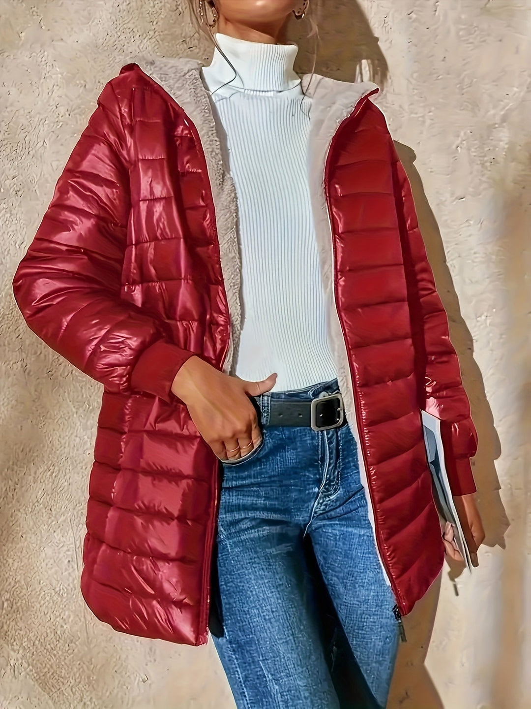 Alyssa™ - Chaqueta Térmica Larga Casual y Confortable