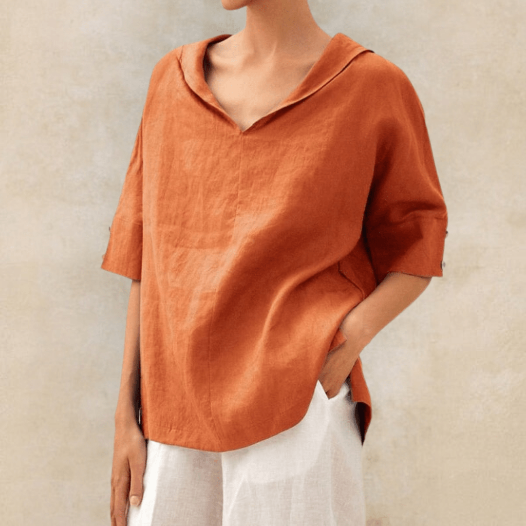 Marie | Camisa Oversized Coastal Breeze