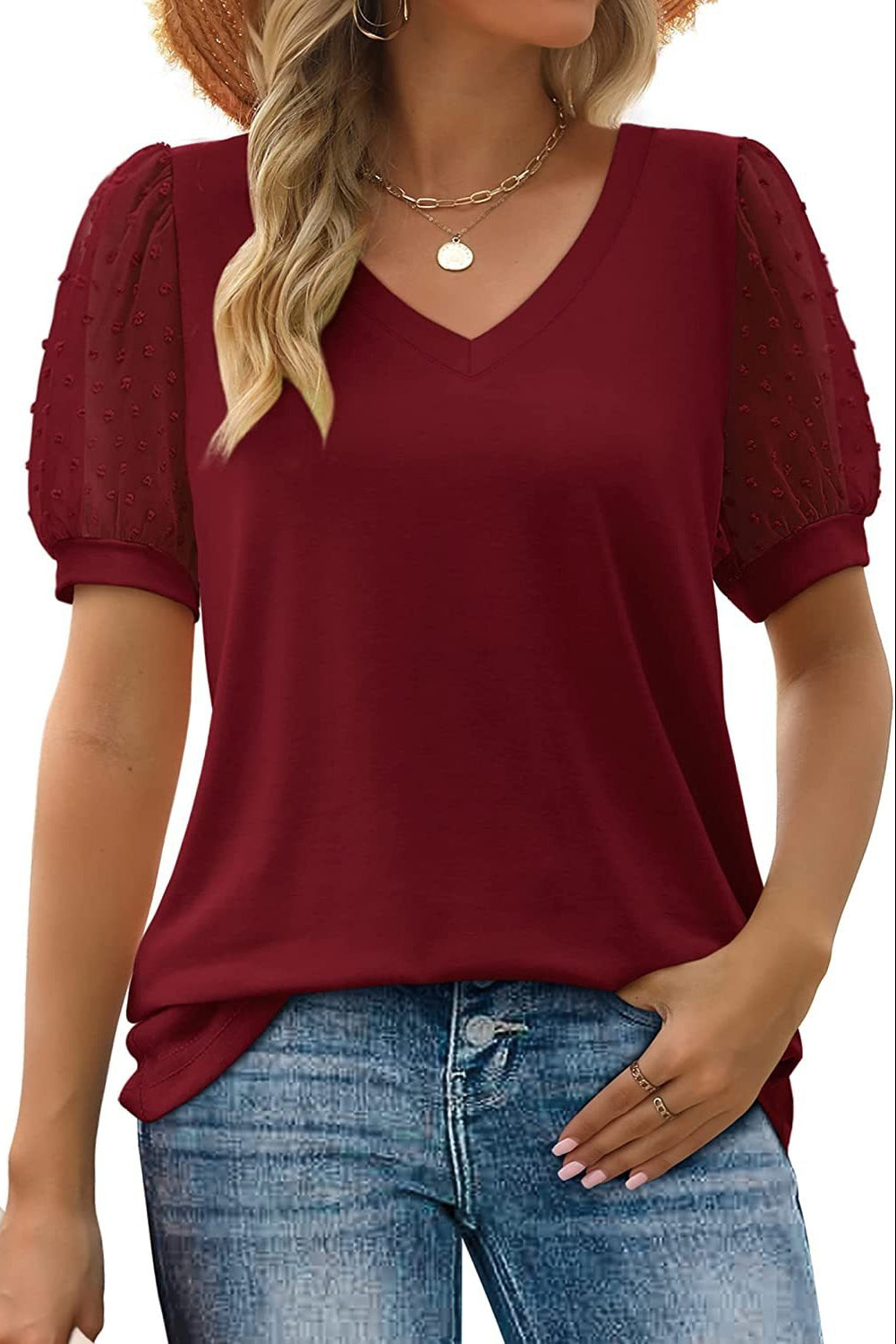 Helena | Blusa Sleek con Escote en V
