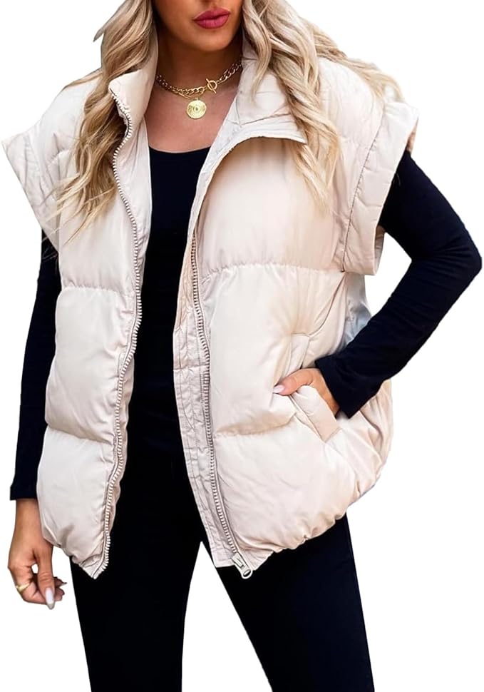 Charlotte™ - Chaqueta Puffer Cálida y Suave de Manga Corta