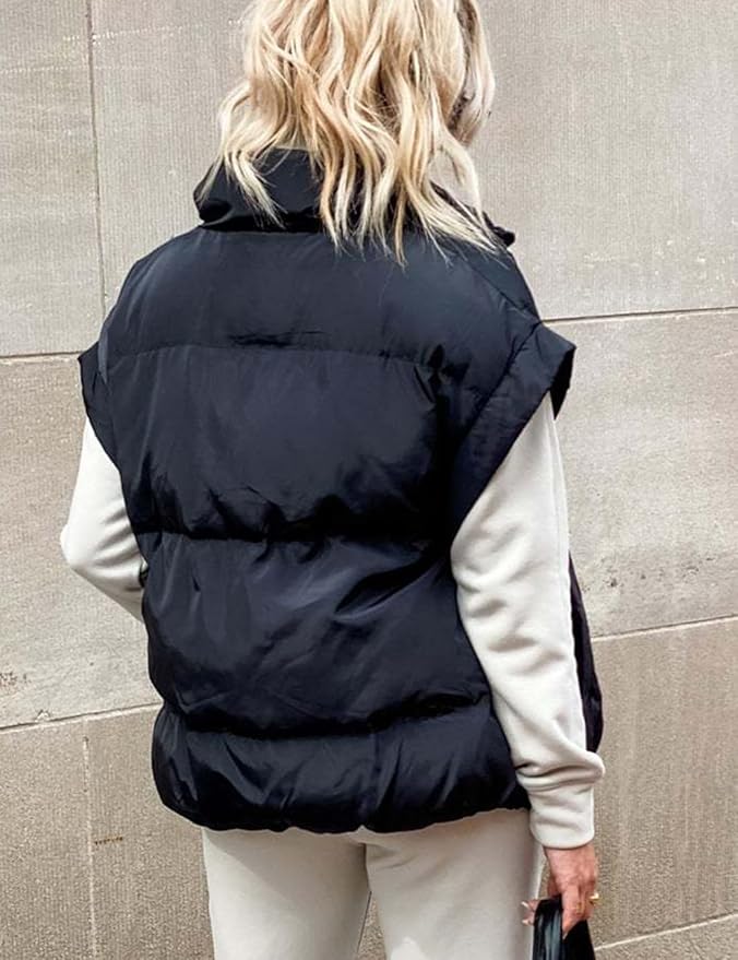 Charlotte™ - Chaqueta Puffer Cálida y Suave de Manga Corta