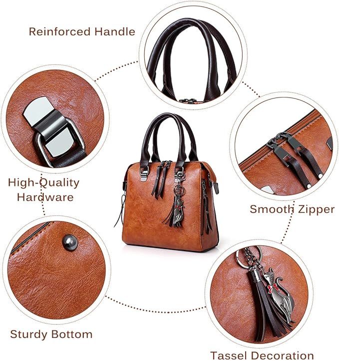 Avery™ - Juego de Bolsos de Lujo con Flecos