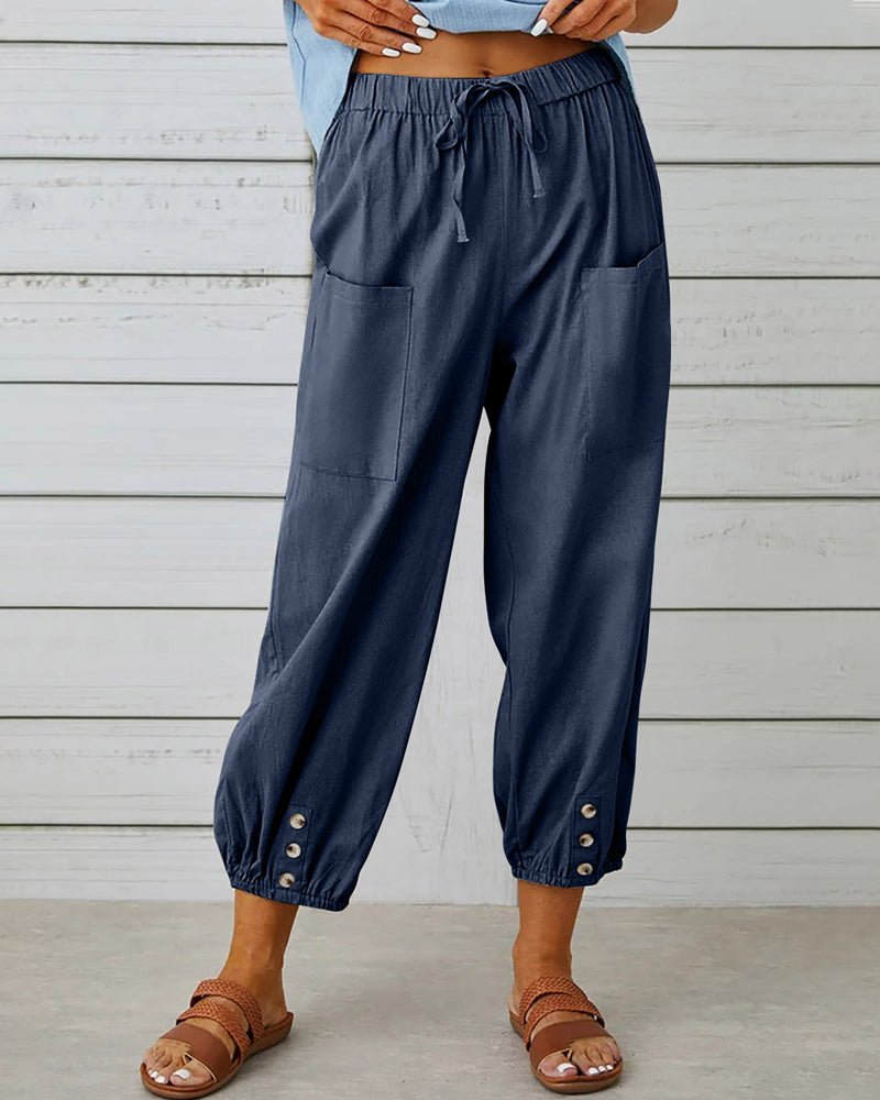 Neve | Pantalones Chic de Cintura Alta