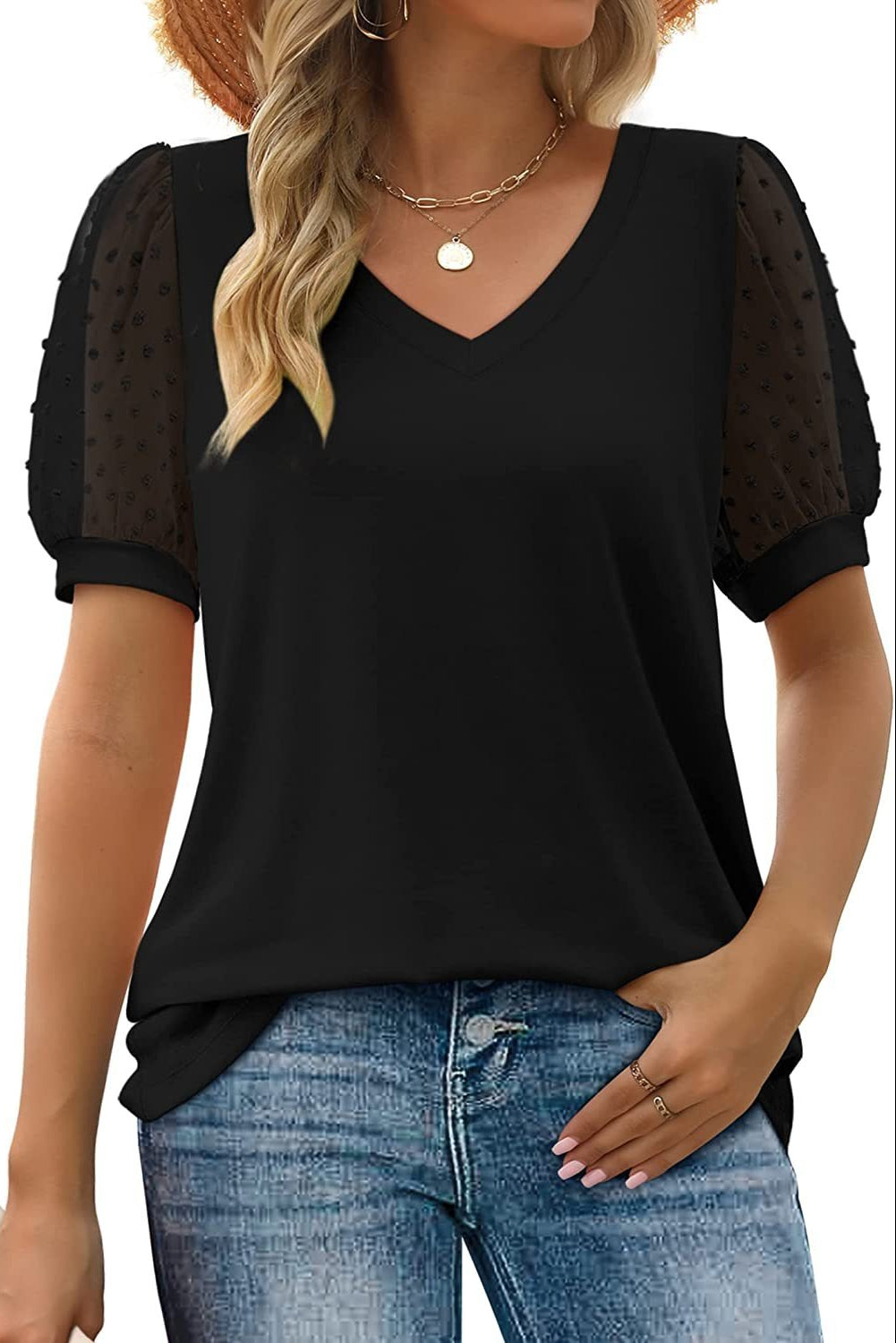 Helena | Blusa Sleek con Escote en V