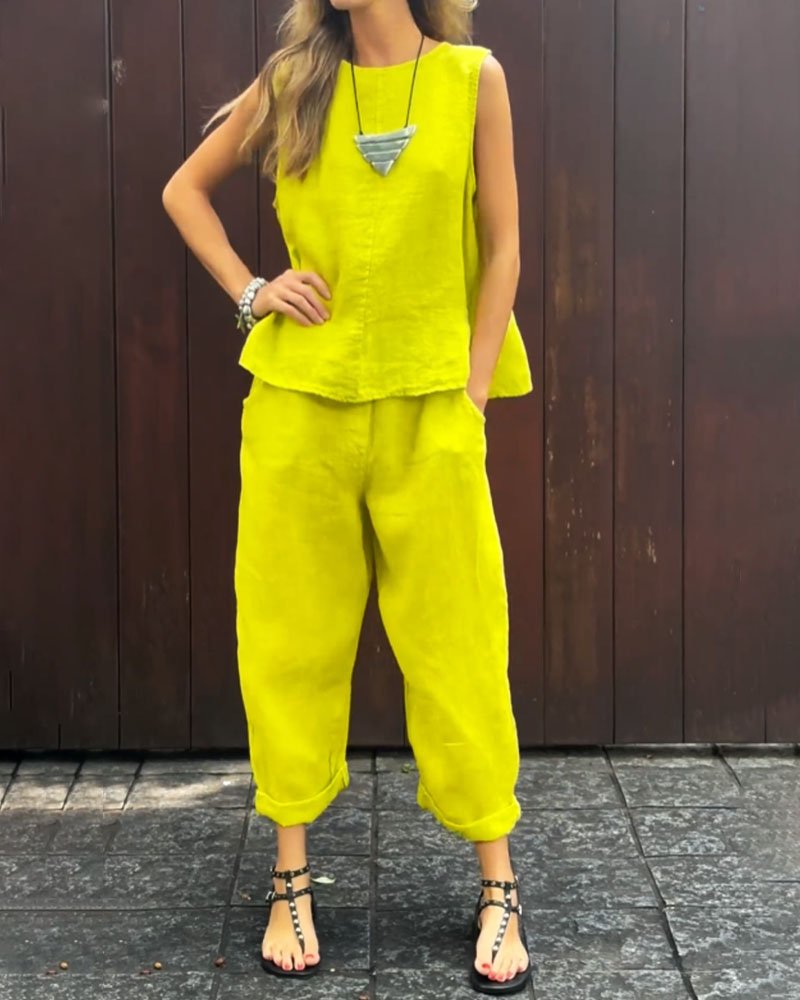 Callana | Conjunto Casual de Dos Piezas