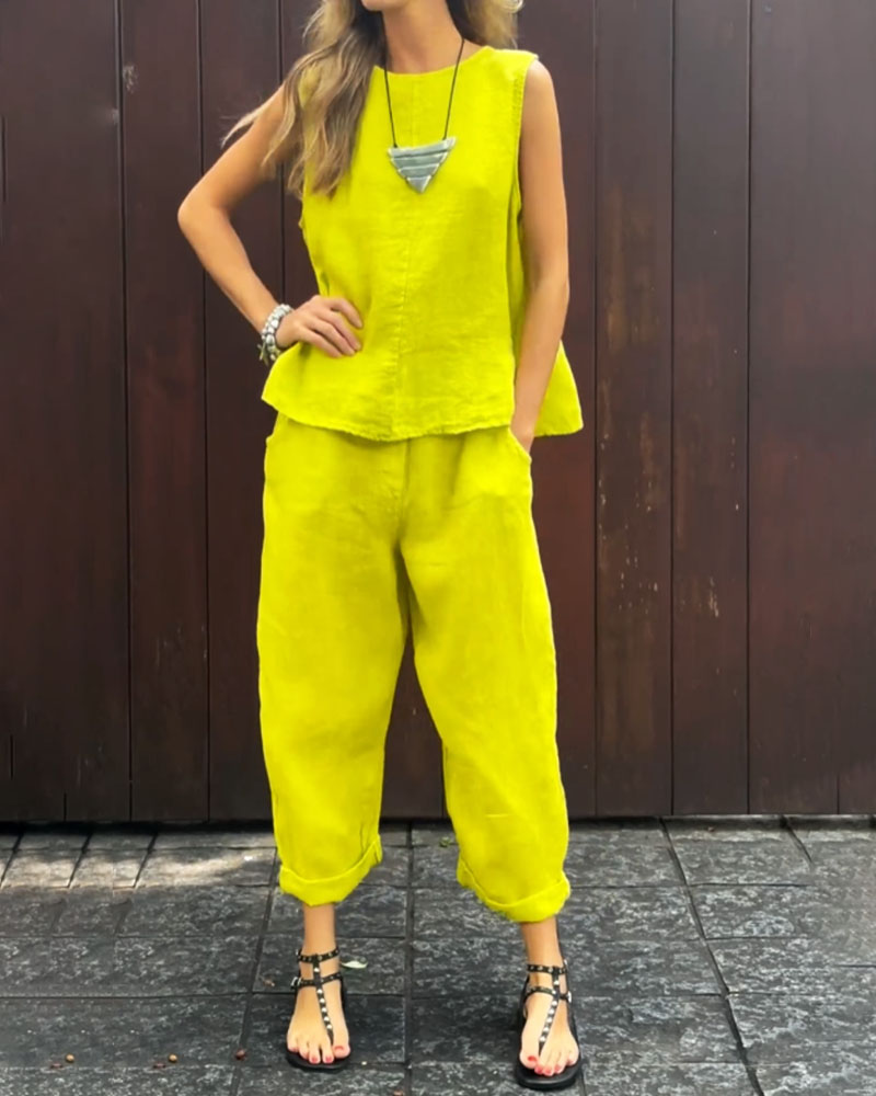 Callana | Conjunto Casual de Dos Piezas