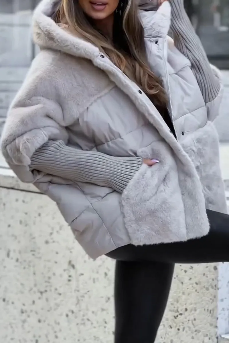 Riley™ - Chaqueta Bomber Moderna y Lujosa con Capucha