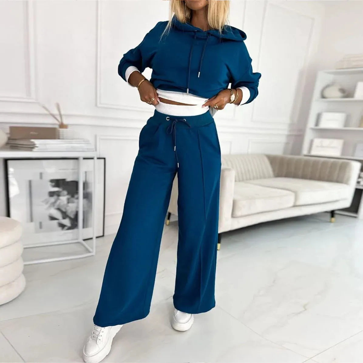 Mia™ - Conjunto Monocromático Suave y Confortable