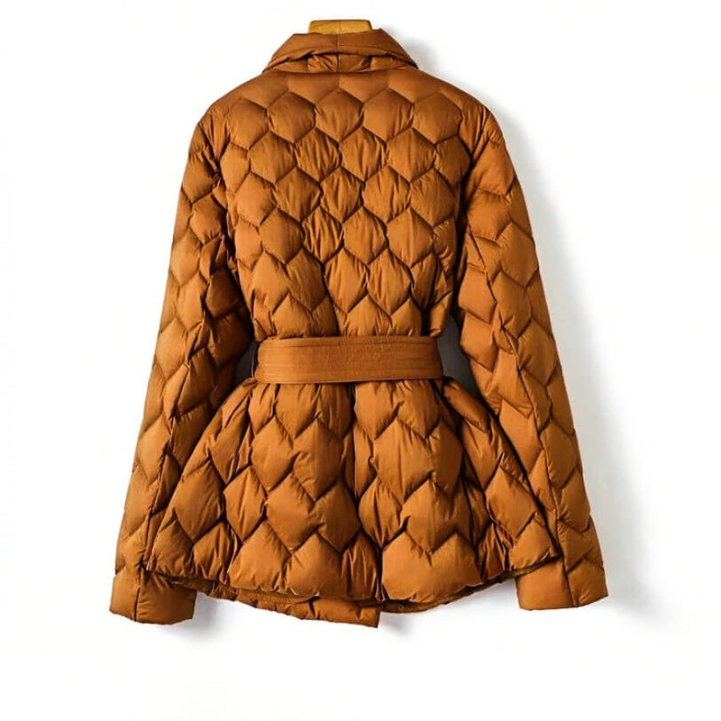 Avery™ - Elegante Abrigo Acolchado de Plumas