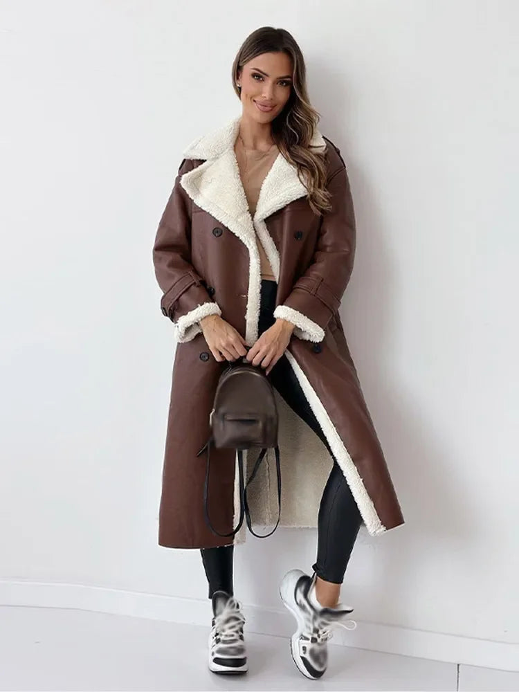 Evelyn™ - Abrigo Invernal Largo Elegante y Lujoso