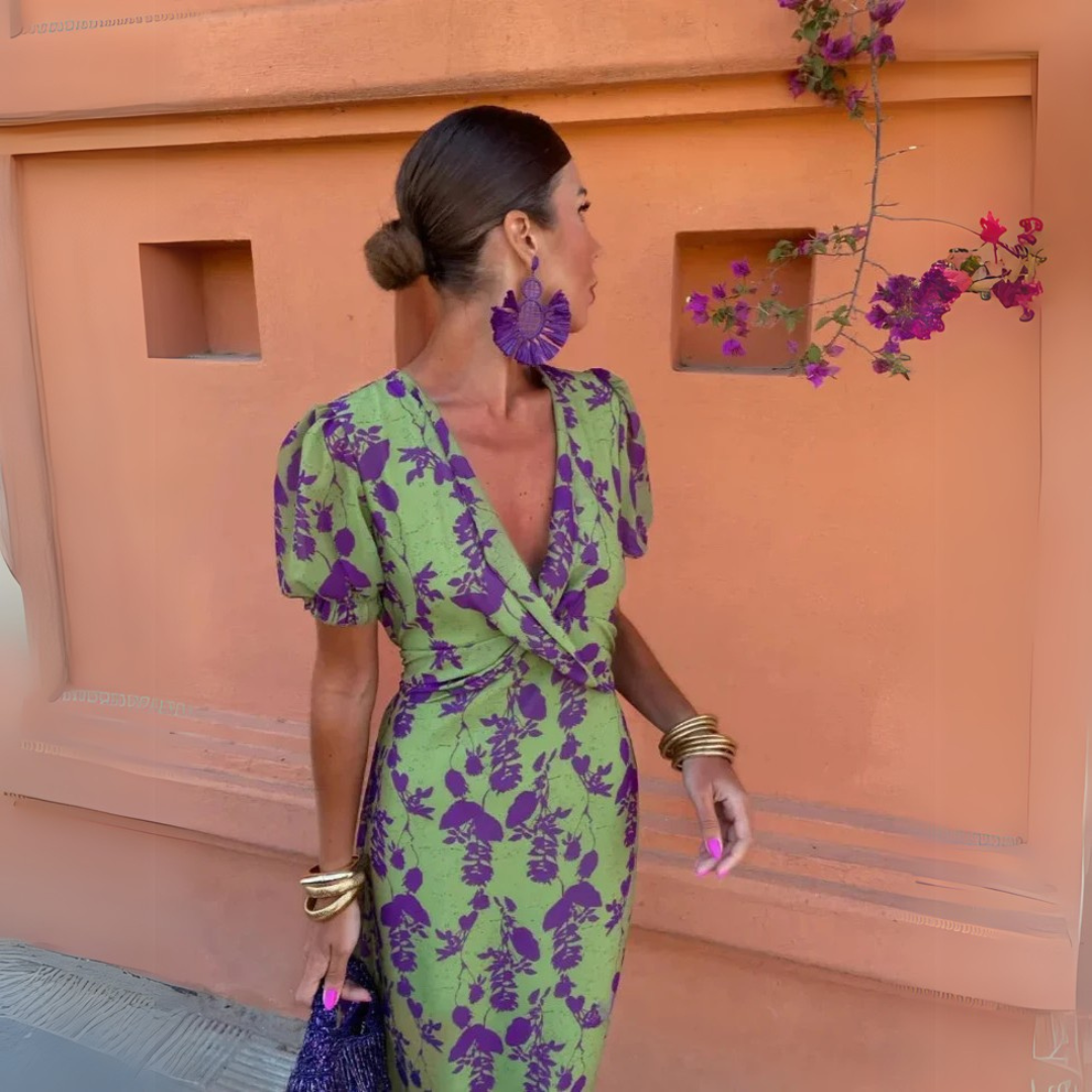 Danielle™ | Vestido Floral Chic