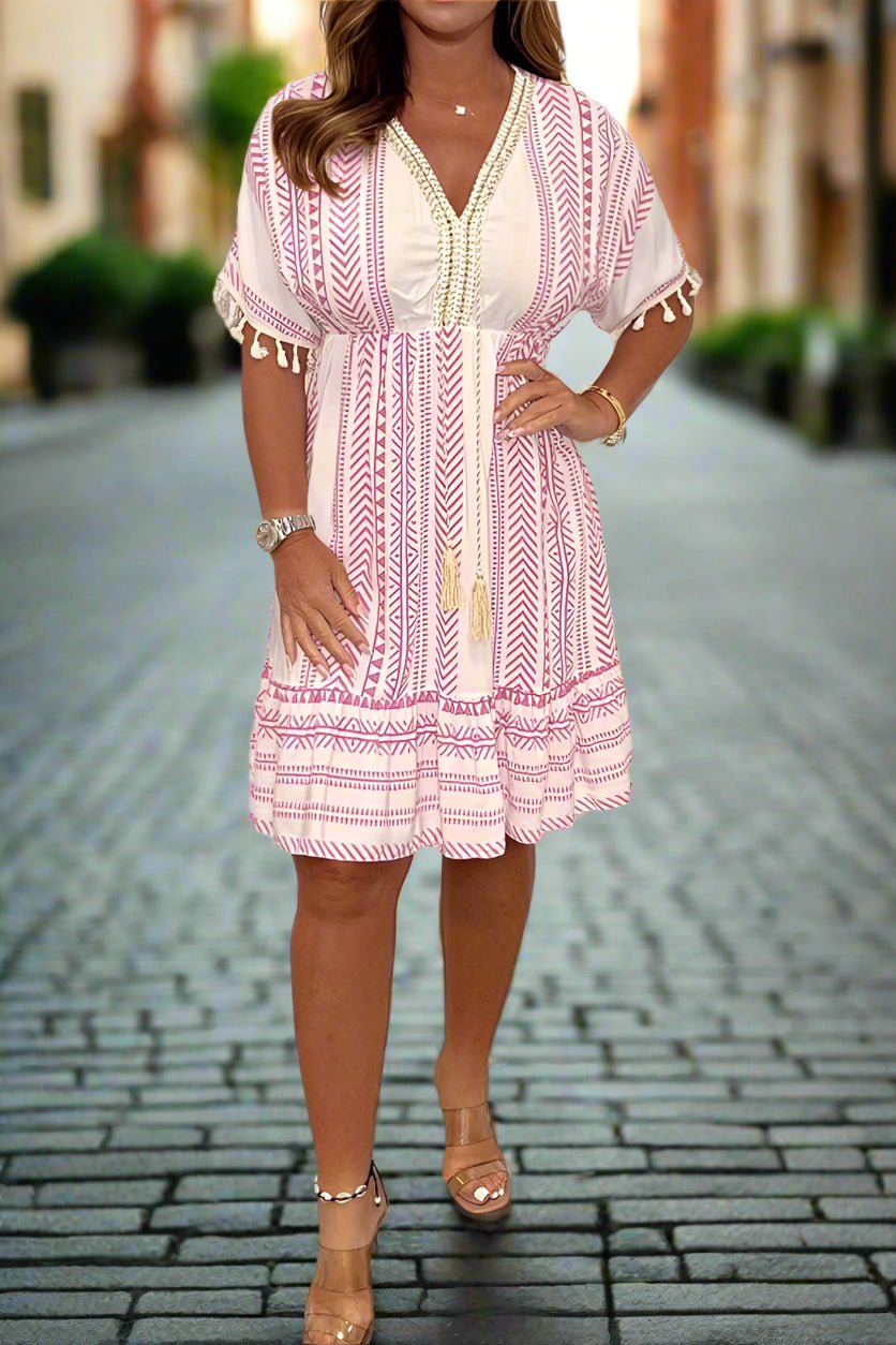 Magdalena | Vestido Impreso Chic