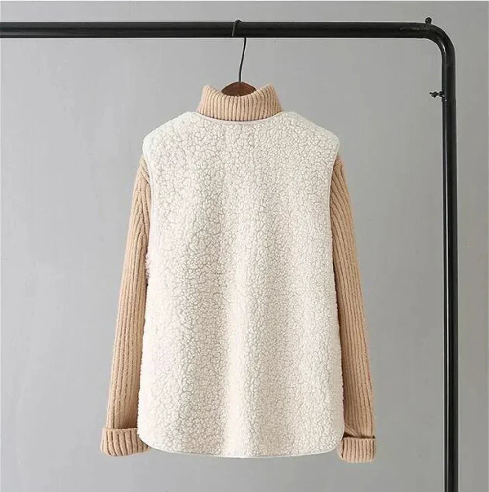Layla™ - Chaleco Chic Versátil de Lana