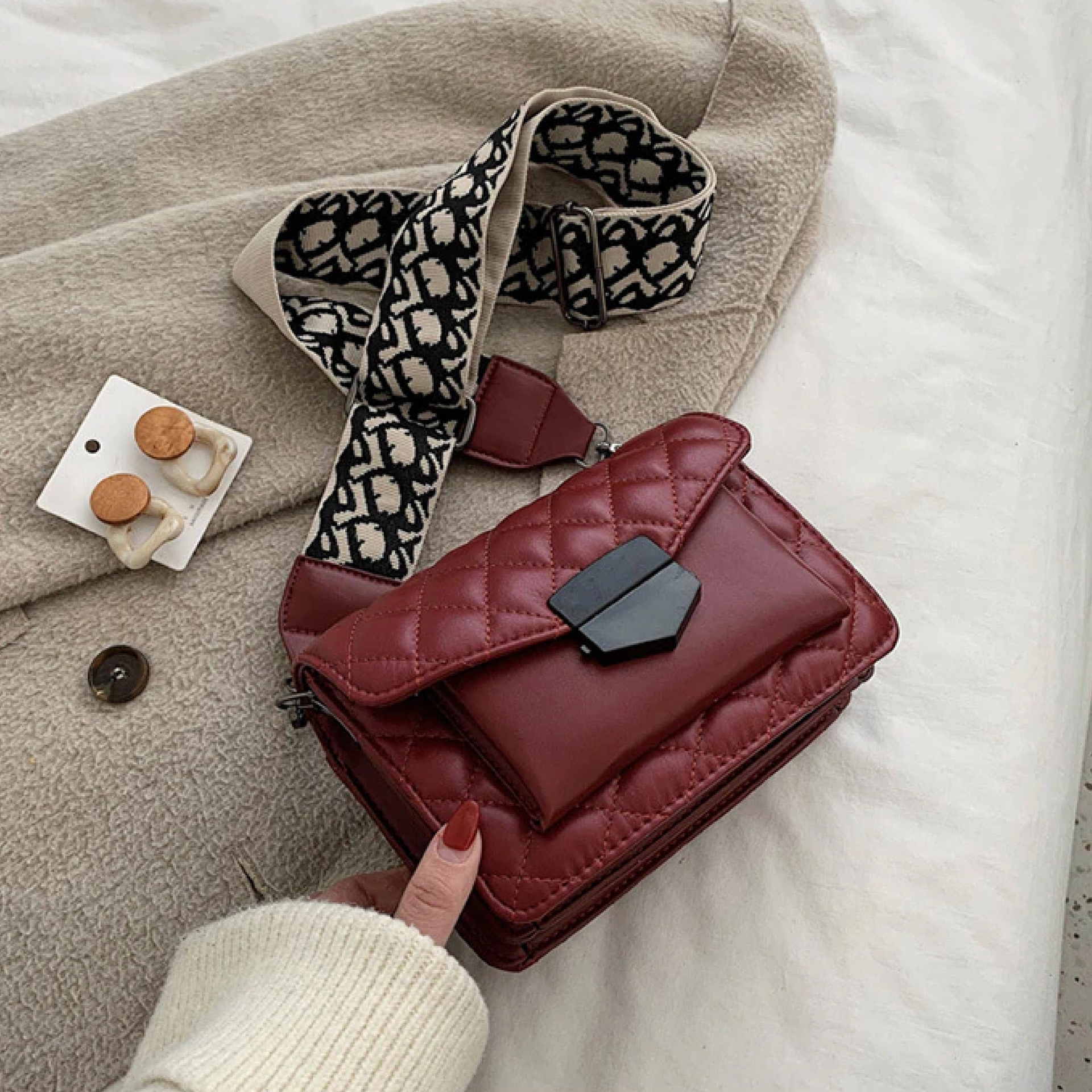 Isabella™ Atracción Sin Tiempo | Bolsa de Hombro Elegante
