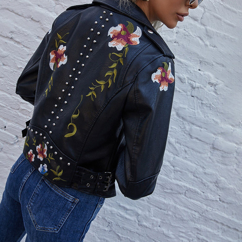 Lily™ - Chaqueta Floral Moderna con Detalles Hechos a Mano
